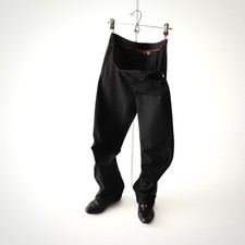 Vintage Women's 2000s Prada Sport Back Pocket Nylon Pants Size 42