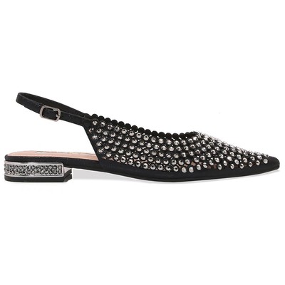 Lady Couture 0.75  Heel Emmy Flats in Black