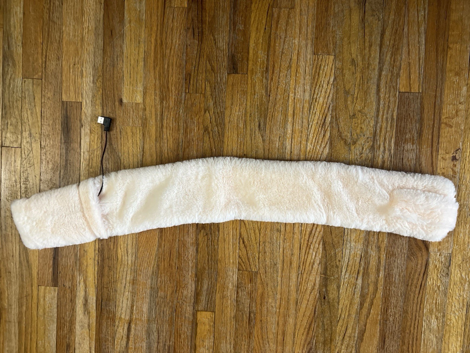 USB Heated Plush Heating Pad Wrap – Soft Fleece Warmer