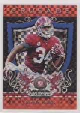 2019 Panini Prizm Draft Crusade Red White & Blue 47/99 Damien Harris #6 1u6