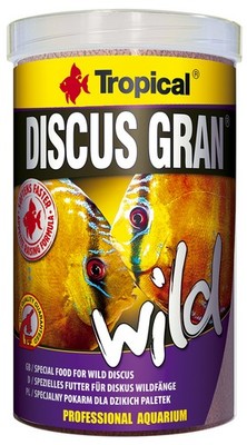 Tropical Discus Gran Wild Fischfutter Granulat Diskus Wildfänge Zierfische 250ml