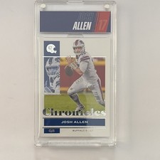 Panini 2021 Chronicles Josh Allen Buffalo Bills #10 NFL Football Card