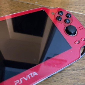Excellent  SONY PS Vita PCH-1000 ZA03 Cosmic Red Wifi