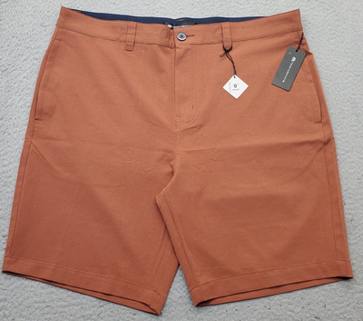 Travis Mathew Step Dance Shorts Men 38 Multi Golf Performance Comfort 9'' Inseam
