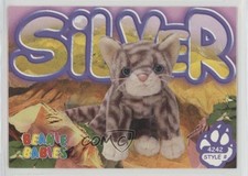 1999 Ty Beanie Babies Series 3 Silver the Cat 131 5sb