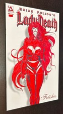 LADY DEATH Fetishes #1 (Avatar Press 2006) -- Red Foil Variant -- NM-