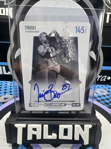 2024 Bo Jackson Battle Arena Timmy Inspired Ink Steel Tim Brown AUTO #BFA-110