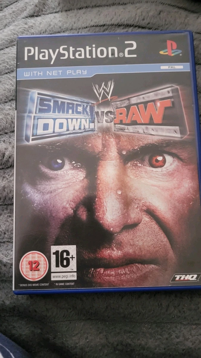WWE SmackDown Vs Raw 2009 Platinum - Sony PlayStation 2 (PS2) - Bon État