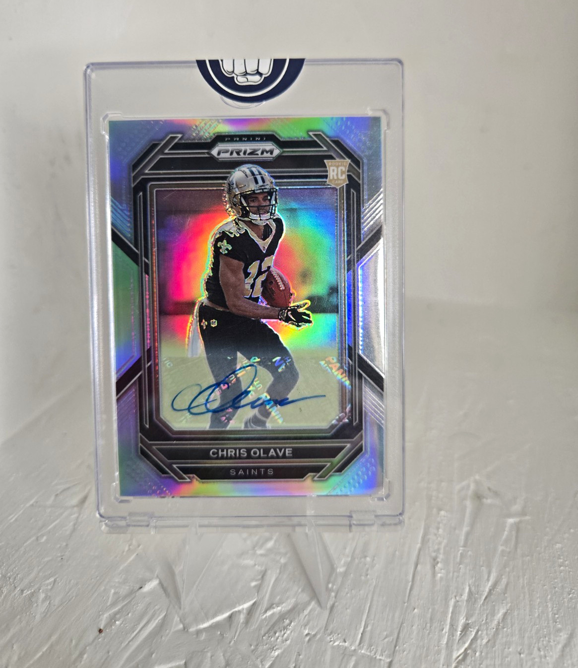 Panini 2022 Prizm Silver Prizm Autographs Chris Olave RC Auto Saints #310