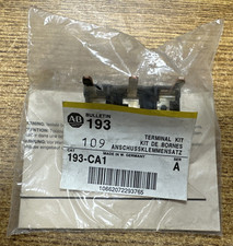 ALLEN-BRADLEY 193-CA1 TERMINAL KIT FOR OVERLOAD RELAY **NEW IN BAG**