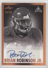 2021 Leaf Memories 1960 Base Bronze Spectrum 20/99 Brian Robinson Jr Auto 4z8