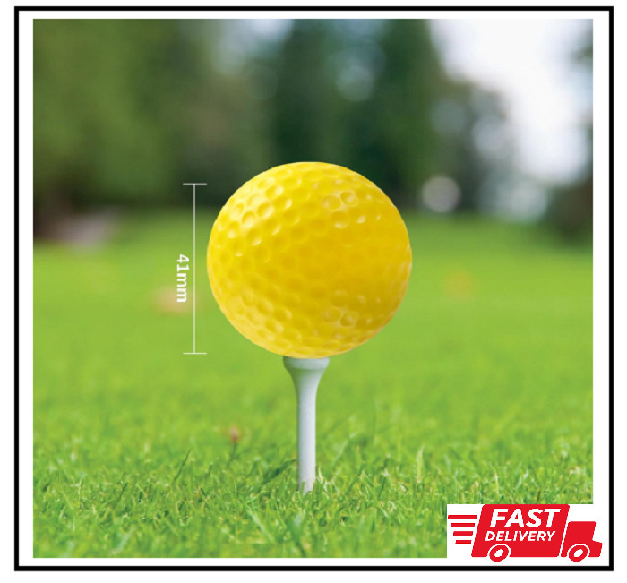 20 Pack Foam Practice Golf Balls, 41Mm for Indoor or Outdoor Use