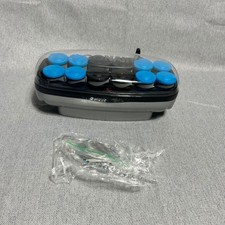 Conair Hair Setter Instant Heat 12 Rollers CHV14XR Blue Black Grey