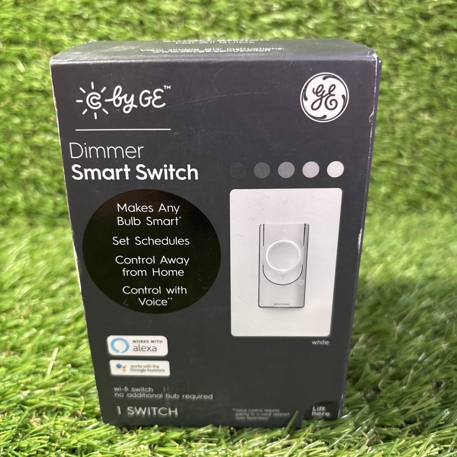 C by GE Wireless 3-Way Smart Dimmer Switch in White 93120079