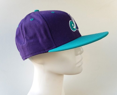 Montreal EXPOS New Era Hat Cooperstown MLB Cap 7 3/4 Rare Purple Teal Edition - Picture 4 of 10