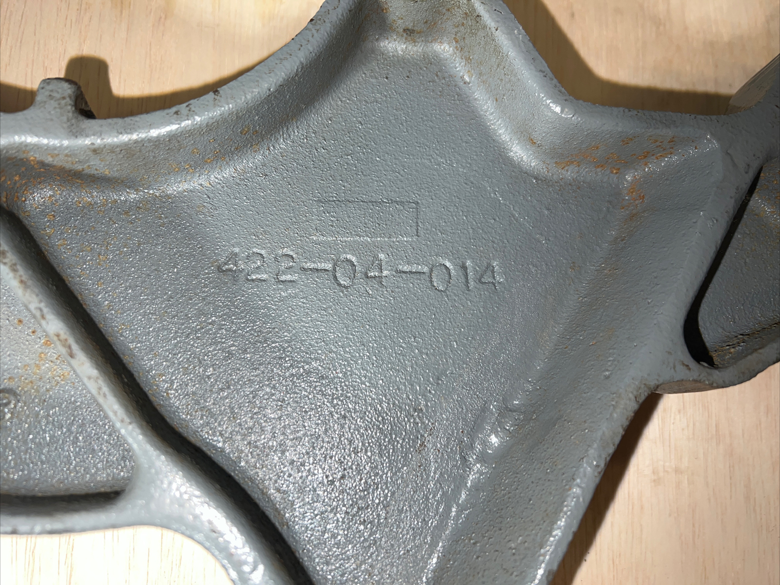 Delta Rockwell Unisaw Front Trunnion & Worm Gear. Offered For Parts Or