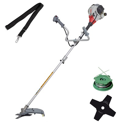 Motorsense Benzin 25ccm Freischneider 43cm Rasentrimmer Schultergurt IKRA