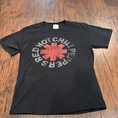 red hot chili peppers Tシャツ　黒　2006　レッチリ Red Hot Chili Peppers T Shirt 2006 Sz M in EUC on Hanes
