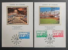 Série Conseil de l'Europe, Carte FDC Soie 1er jour 1986