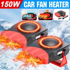 150W Portable Heater Heating Cooling Fan Defroster Demister for Car Truck 12V