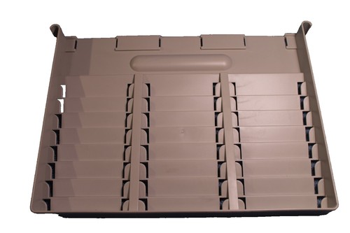 Vintage ACCO 5.25 Inch Floppy Disk Locking Storage Box With Key
