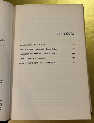 Five Galaxy Short Novels HL Gold First Edition Hardcover Book Dust Jacket - RARE - Picture 10 of 12