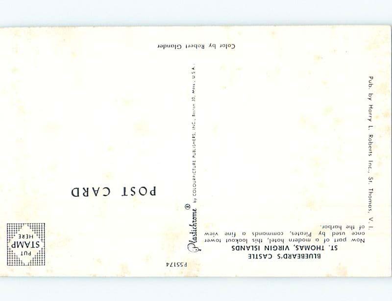 Pre1980 BLUEBEARD'S CASTLE St. Thomas Us Virgin Islands USVI H5859 eBay