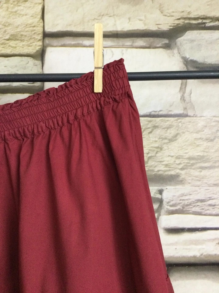 cocon.commerz PRIVATSACHEN PUSTEBLU Volantrock aus PUPPELINE himbeerrot Größe 2 - Bild 3 von 4