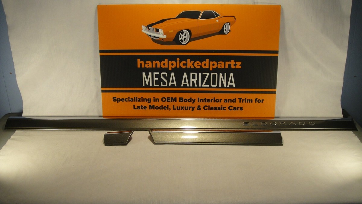 1995-2002 CADILLAC ELDORADO RH BODY SIDE MOLDING SET - SHALE 3 PC