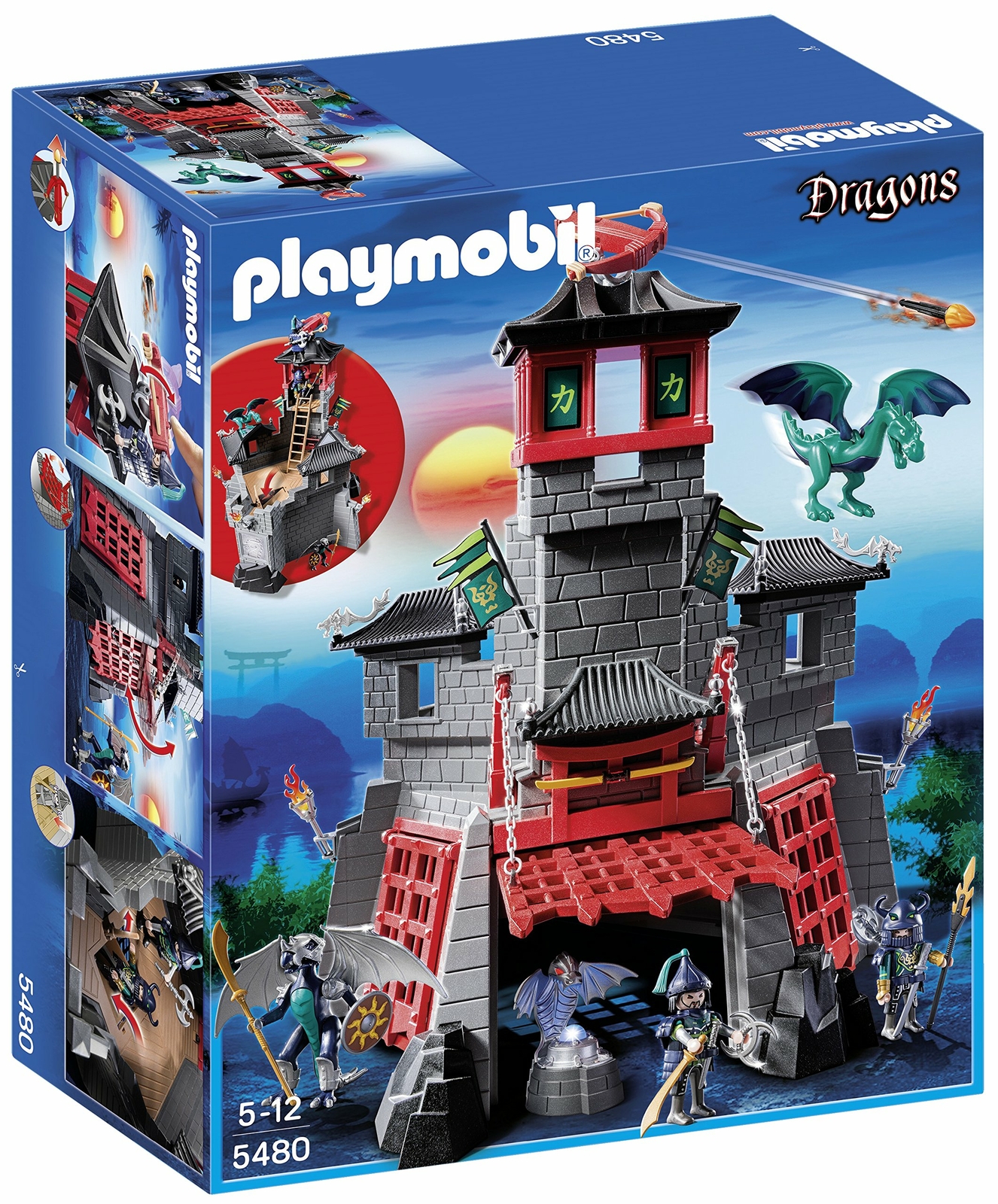 playmobil dragon knights fort