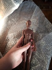 1/6 BJD Doll Male Boy Man Unpainted Body Nude Eyes Resin Toys Gift