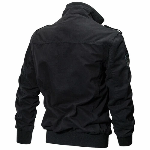 Herren MA-1 Bomber Jacke Militär Cargo Jacke Pilot Flug Mantel Jacken Für Man - Bild 43 von 43