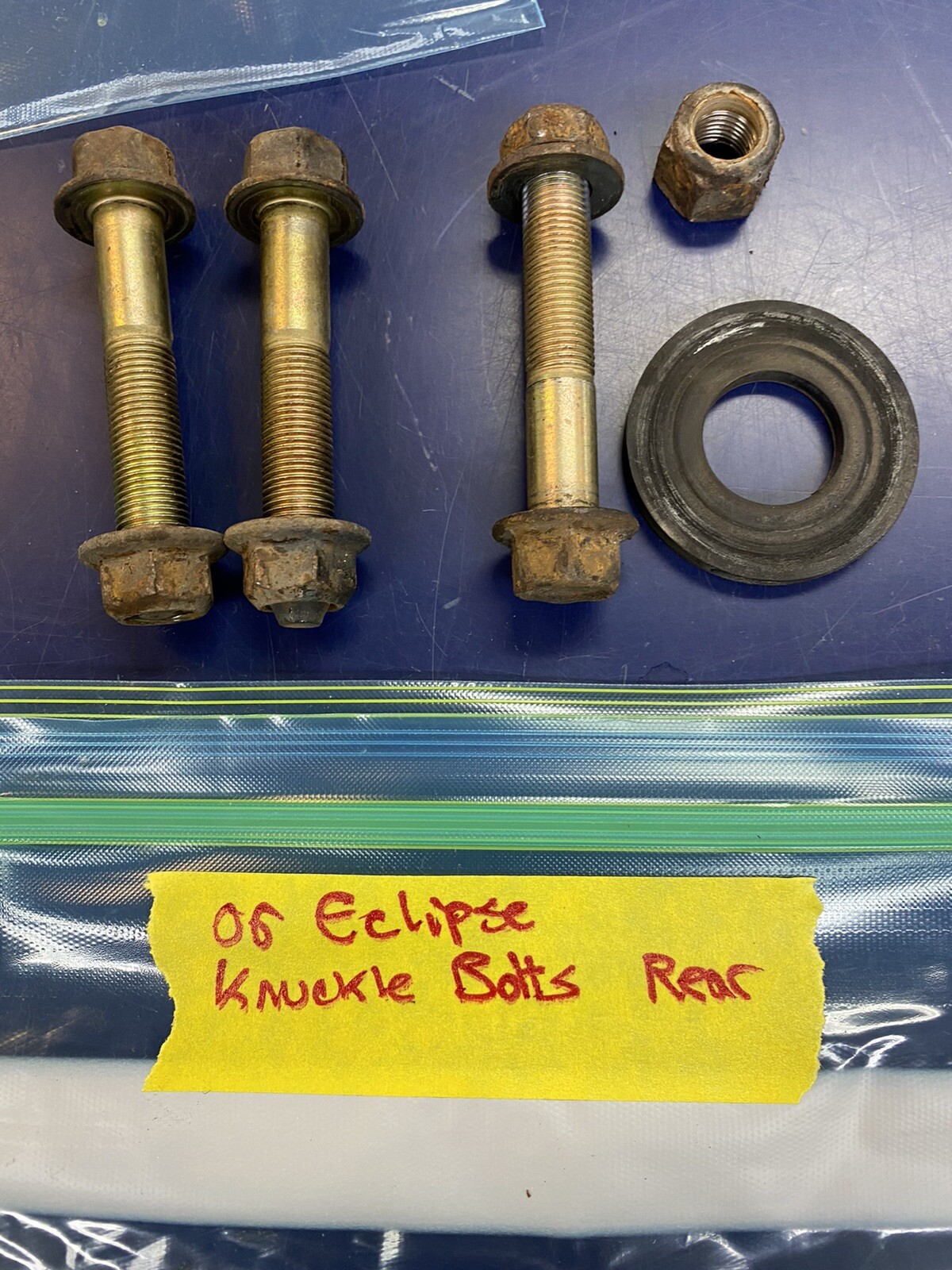 REAR Knuckle BOLTS SPINDLE 2006 ECLIPSE GALANT Driver Or Passenger Rear ...