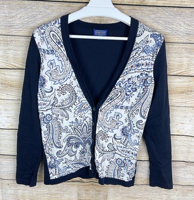 paisley cardigan