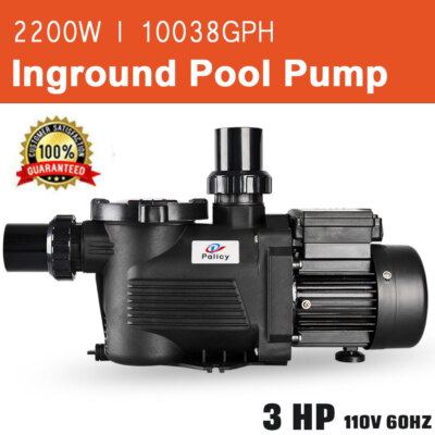 Swimming Pool Pump 3HP Inground Motor Strainer For Hayward Pump Replacement