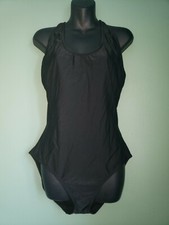 NEW GAP LOVE BLACK CROSS BACK BATHING SWIM SUIT SWIMSUIT SIZE XL