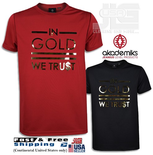 In Gold We Trust Tee by Akademiks 