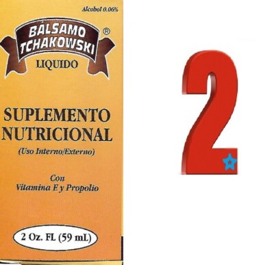 Balsamo Tchakowski Liquid With Vitamin E and Bee Propolis Internal/External USE