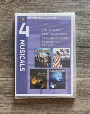 Absolute Beginners/Without You I'm Nothing/Phantom Opera/Saddest Music BRAND NEW