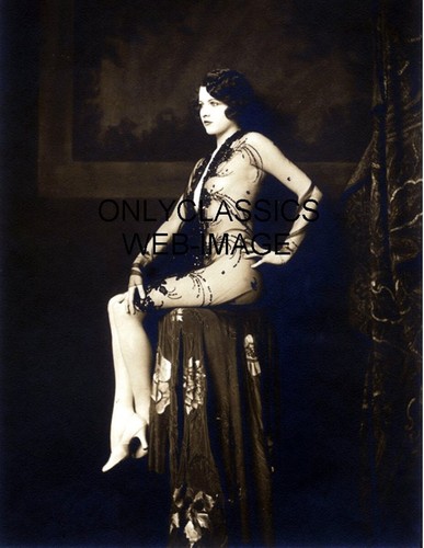 1920s ALFRED CHENEY JOHNSTON ART DECO PHOTO Jean Ackerman Ziegfeld Follies PINUP - 第 1/1 張圖片