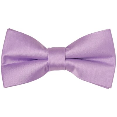 Einfache vorgebundene lila Jungenfliege Alter 18 Monate-3 Jahre Kinder Hochzeit Dickie Bow