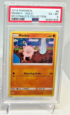 PSA 6 - 2019 Pokemon MANKEY Holo McDonald's Collection #8 (1808) on eBay
