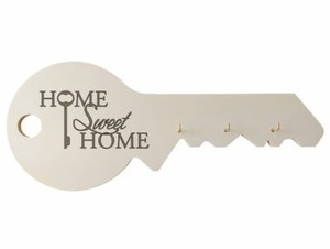 Portachiavi Chiave In Legno Da Muro O Parete Regalo Originale Casa Nuova Arredo Ebay