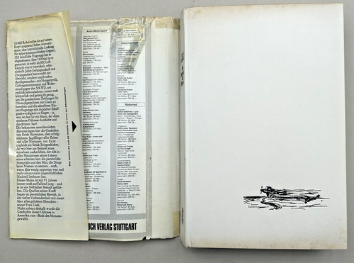 WWII German Ace Signed & Inscribed by Erich Hartmann German Text Illust. 342p - Picture 3 of 12