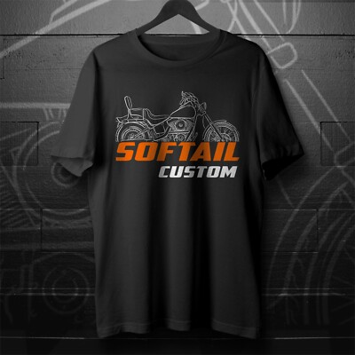 For Harley-Davidson FXSTC Softail Custom 1986-2010 fans - Motorcycle T-Shirt