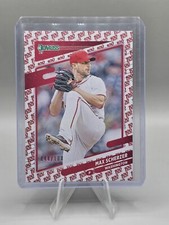 2021 Donruss White Jersey Variation One Hundred #d 44/100 MAX SCHERZER NATIONALS