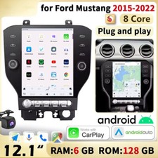 128gb Android 13 Car Stereo Radio Gps Navi Carplay Fm For 2015-2022 Ford Mustang
