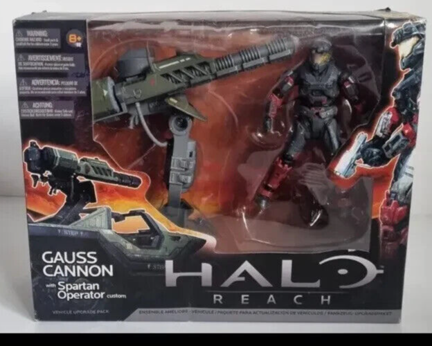 McFarlane Toys Halo Reach - Gauss Cannon with Spartan Operator