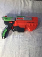 Nerf Vortex Vigilon Disc Launcher Gun Discs Hasbro Toy 2010