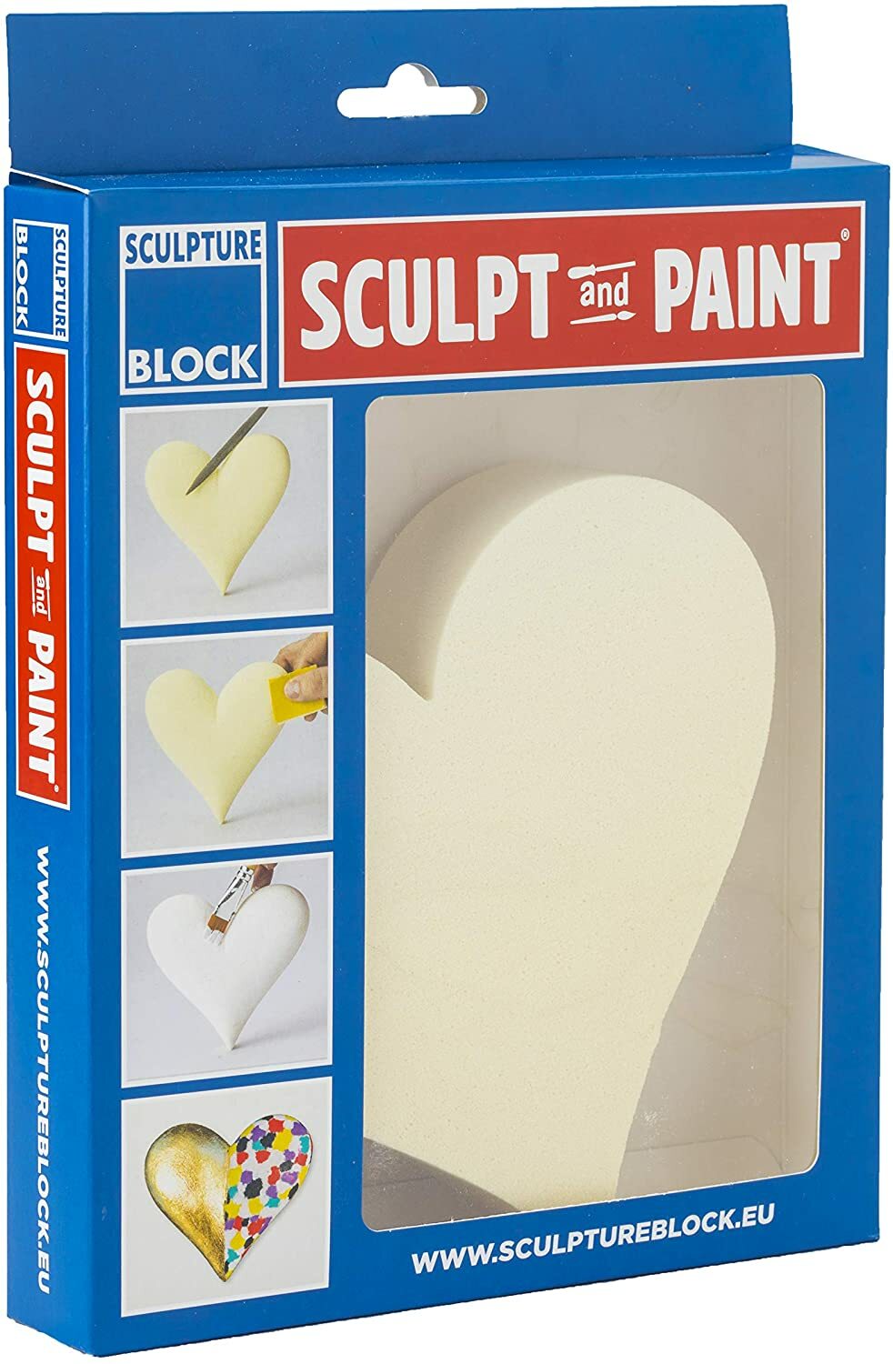 Sculpture Block SP106 Sculpt Paint Cuore (Heart)